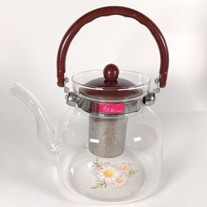 Glass Teapot with Removable Infuser.